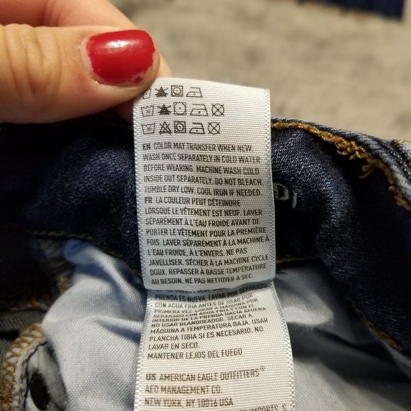 American Eagle midi jean shorts 4 - Picture 4 of 5